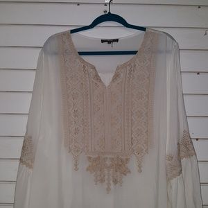 Bell Sleeve Tunic Plus Size